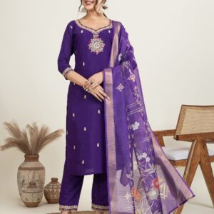 Top and Bottom Duppatta set